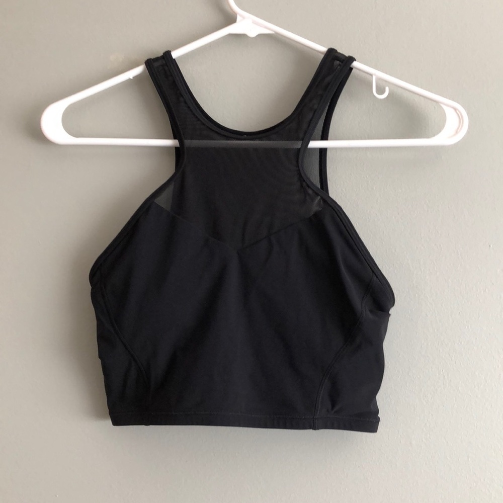 Lululemon mesh crop top